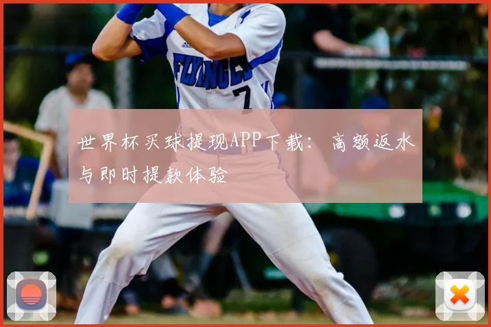 世界杯买球提现APP下载:高额返水与即时提款体验